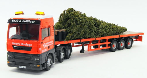 Corgi 1/50 CC13422 - ERF ECT Olympic Flatbed Trailer & xmas Tree Beck & Politzer