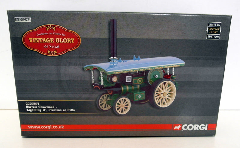 Corgi 1/50 scale CC20507 Burrell Showmans Lightning II Prestons of Potto