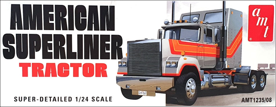 AMT Round 2 1/24 Scale AMT1235/08 - American Superliner Tractor Truck