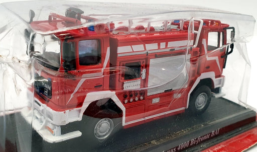 DelPrado 1/64 Scale Diecast DP1208B - 2001 Janus 400 Bi-front BAI Fire Truck