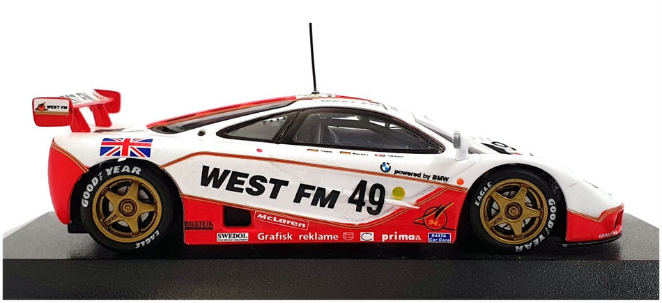 Minichamps 1/43 Scale 530 154349 - McLaren F1 GTR Le Mans 1995