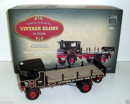 CORGI 1/50 - 80010 SENTINEL FLATBED WAGON - GUINNESS