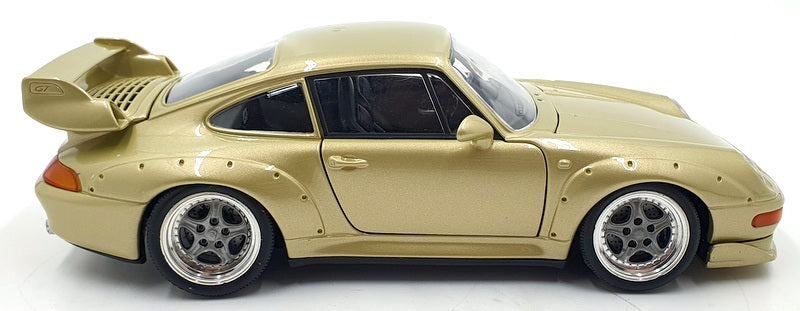 UT 1/18 Scale Diecast DC31323D - Porsche 911 GT - Gold