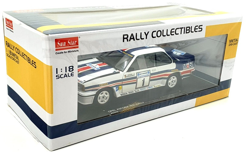 Sun Star 1/18 Scale 5379 - Opel Ascona 400 #1 W.Rohrl Acropolis Rally 1982