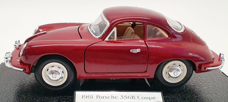 Superior Collectibles 1/24 Scale SS7721W - 1961 Porsche 356b Coupe - Red