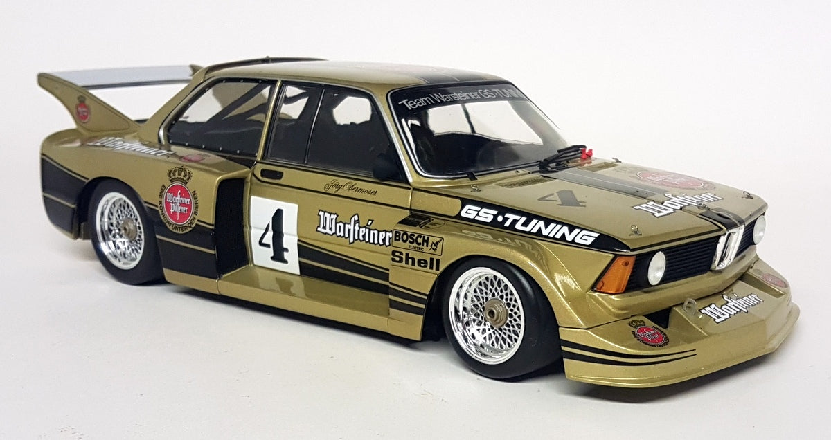 Minichamps 1/18 Scale - 180 772105 BMW 320i Warsteiner Jorg Obermoser DRM 1977