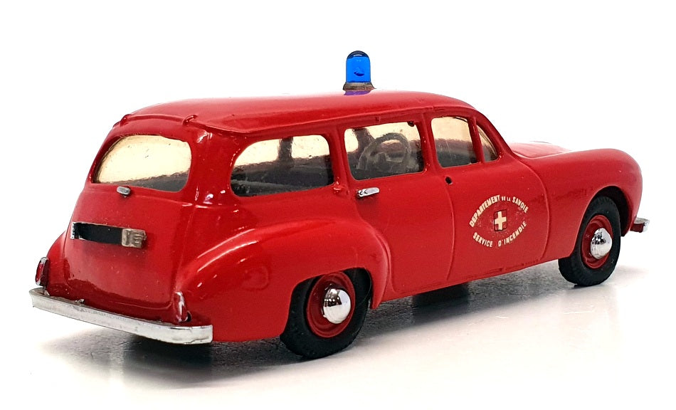 CJM 1/43 Scale Built Kit FE300 - 1956 Renault Domaine - Swiss Fire Service