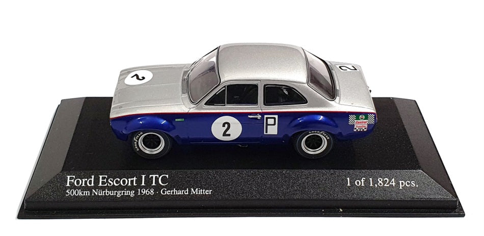 Minichamps 1/43 Scale 400 688192 - Ford Escort ITC 500Km Nurburgring 1968