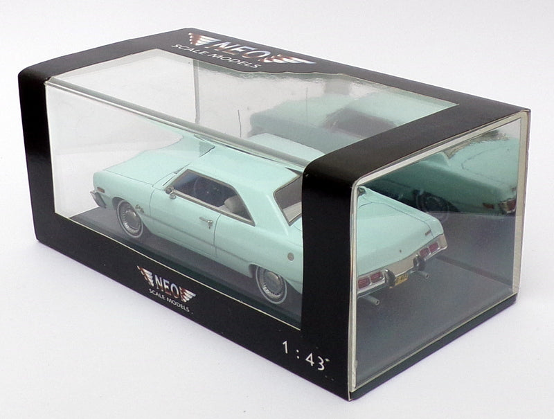 Neo 1/43 Scale Model Car NEO44405 - Dodge Dart Swinger - Light Blue