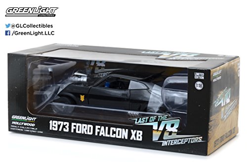 Greenlight 1/18 Scale Diecast 12996 1973 Ford Falcon XB Mad Max Last of the V8's