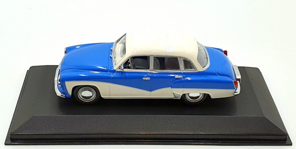 Minichamps 1/43 Scale 430 015900 - Wartburg A 312 Saloon - Blue/White