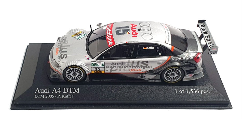 Minichamps 1/43 Scale 400 051415 - Audi A4 DTM 2005 - #15 P. Kaffer