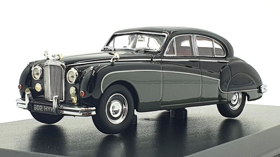 Oxford Diecast 1/43 Scale JAG8001 - Jaguar Mk.VIII - Black/Cornish Grey