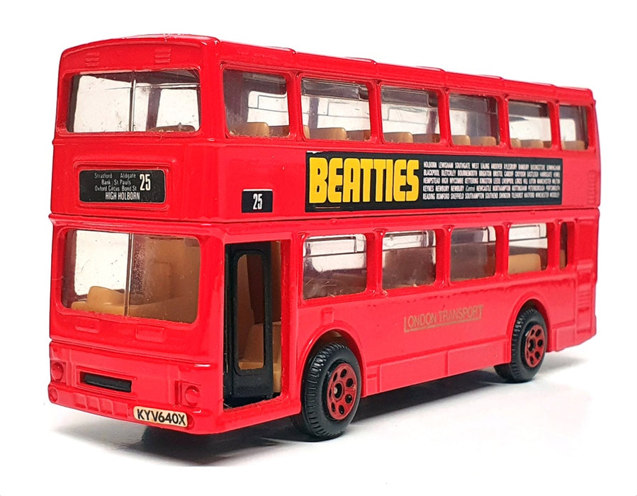 Corgi Appx 13cm Long Diecast C675/4 - Metrobus London Transport R25 - Red