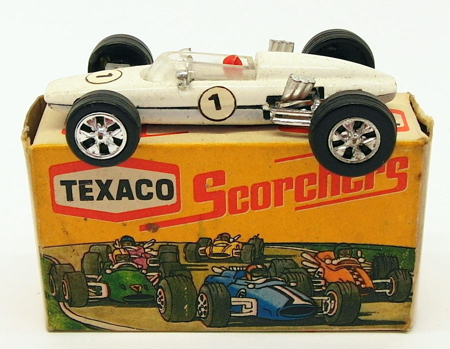 Zylmex Scorchers Appx 5cm Long Diecast 1 - B.R.M. F1 - White