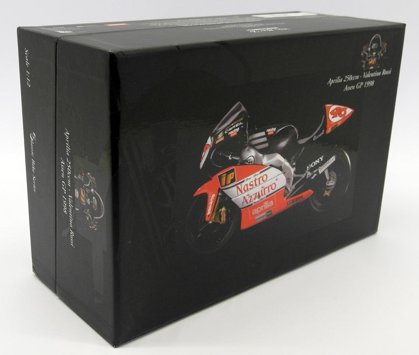 Minichamps 1/12 Scale - 122 980046 Aprilia 250 Assen GP '98 Valentino Rossi