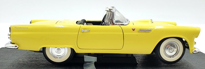 Road Signature 1/18 Scale Diecast 92068 - 1955 Ford Thunderbird - Yellow