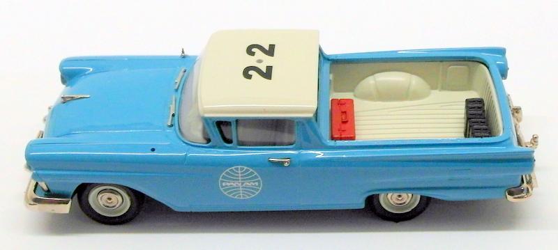 Brooklin Models 1/43 Scale Model Car BRK108X - 1957 Ford Ranchero Pan Am