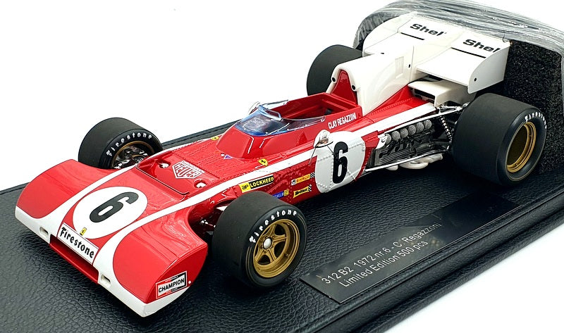 GP Replicas 1/18 Scale Resin GP111B - Ferrari 312 B2 1972 #6 C.Regazzoni