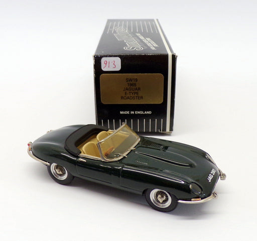 Small Wheels 1/43 Scale SW19 - 1965 Jaguar E-Type Roadster - Green