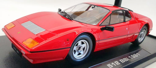 KK Scale 1/18 Scale Model Car KKDC180541 - 1981 Ferrari 512 BBi - Red