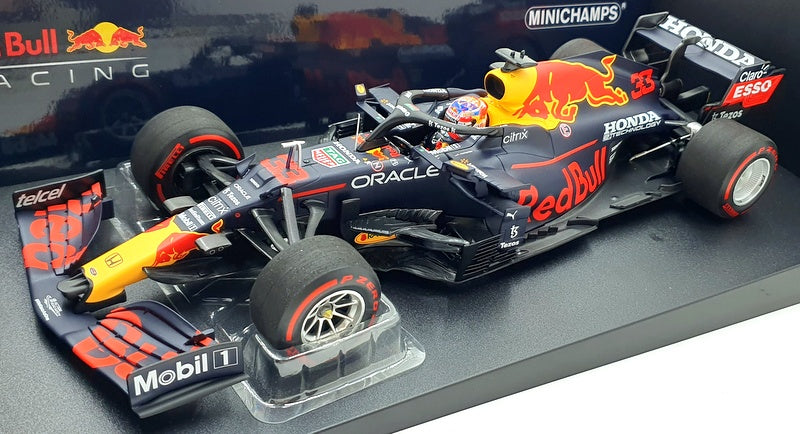 Minichamps 1/18 Scale 110 211433 Red Bull Honda RB16B F1 Verstappen Dutch