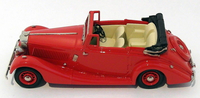 Lansdowne Models 1/43 Scale LDM47X - 1936-38 Railton Fairmile Top Down - LCC Red