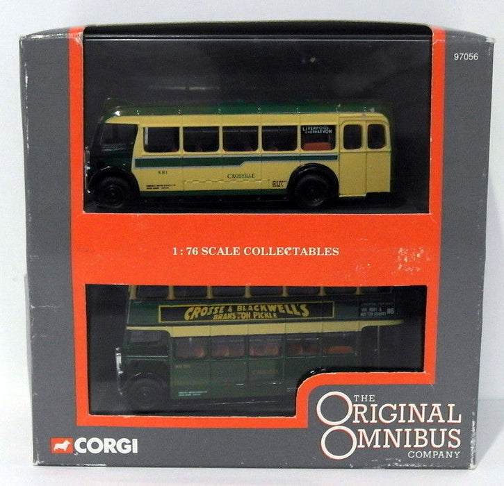 Corgi 1/76 Scale 97056 - Bristol L5G & K6A - Crossville Motor Services Ltd