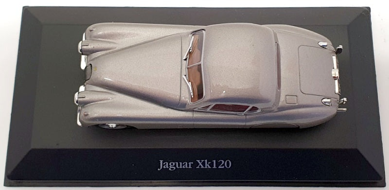 Atlas Editions 1/43 Scale Model Car 4 641 126 - Jaguar Xk 120 - Silver