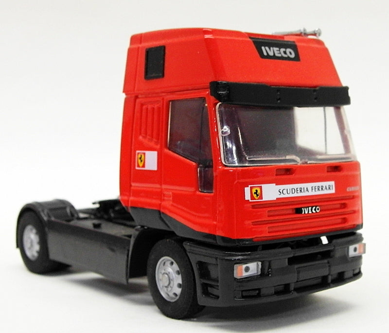 Old Cars 1/43 Scale OC17219 - Iveco F1 Car Transporter Truck - Scuderia Ferrari