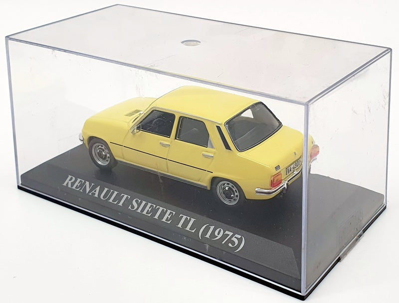 Altaya 1/43 Scale Diecast IR077 - 1975 Renault Siete TL - Yellow