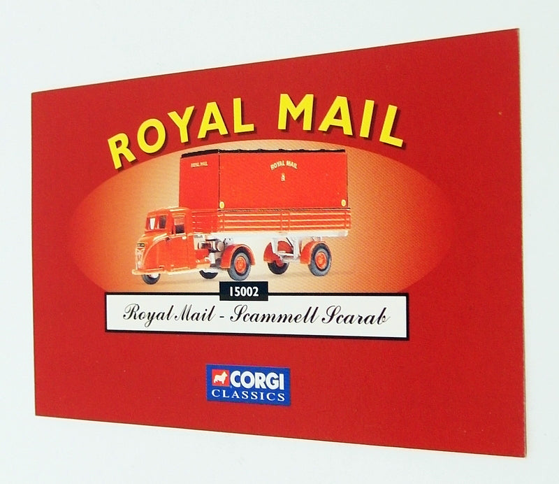 Corgi 1/50 Scale Model 15002 - Scammell Scarab - Royal Mail