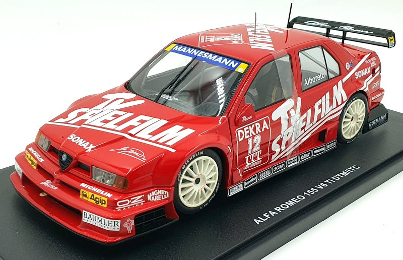 Werk83 1/18 Scale Diecast W1801003 - Alfa Romeo 155 DTM #12 M.Alboreto