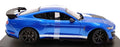 Maisto 1/18 Scale Model Car 46629 - 2020 Mustang Shelby GT500 - Blue