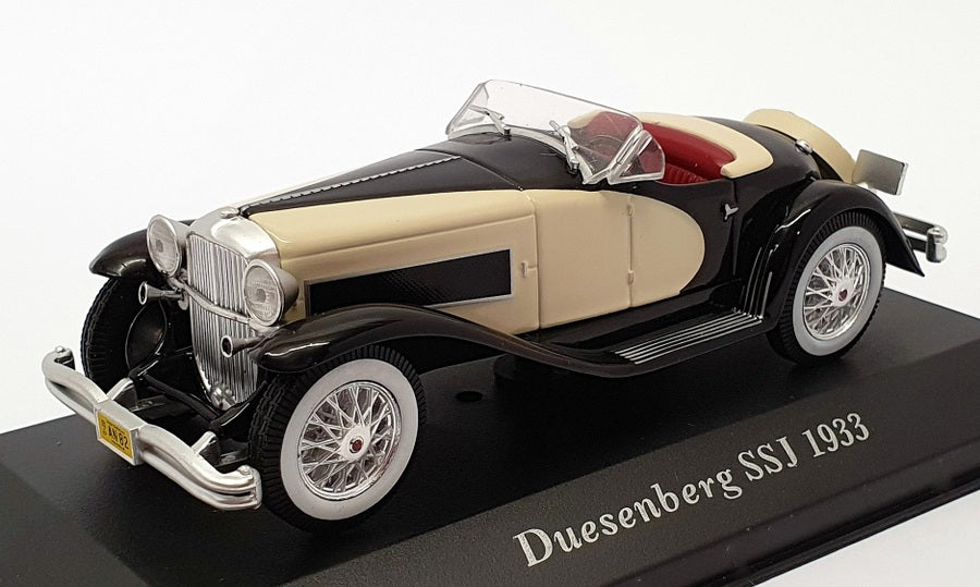 Altaya 1/43 Scale Model Car AL27121K - 1933 Duesenberg SSJ - Black/Cream