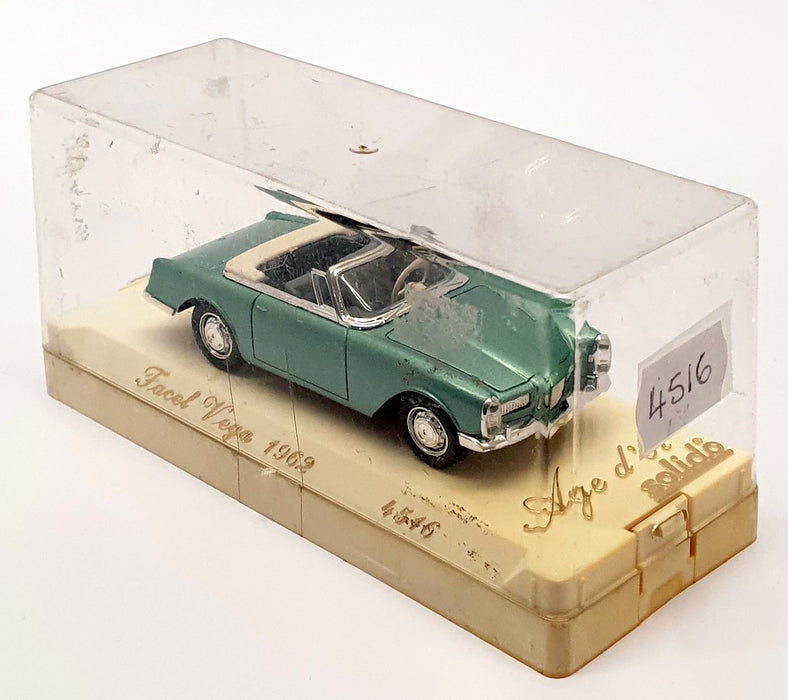 Solido 1/43 Scale Diecast 4516 - 1962 Facel Vega - Metallic Lgt. Green