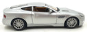 Burago 1/18 Scale Diecast DC18722A Aston Martin Vanquish - Silver With Case