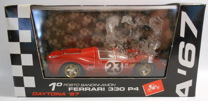 Brumm 1/43 Scale Metal Model - S026 FERRARI 330 P4 SPYDER 1967 BANDINI-AMON