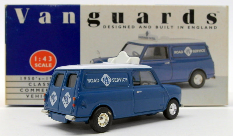 Vanguards 1/43 Scale Model Van VA14000 - Austin Mini Van - RAC