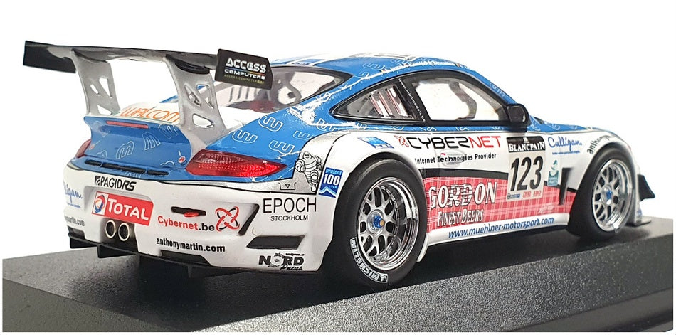 Minichamps 1/43 Scale 400 118923 - Porsche 911 GT3R #123 24h SPA 2011