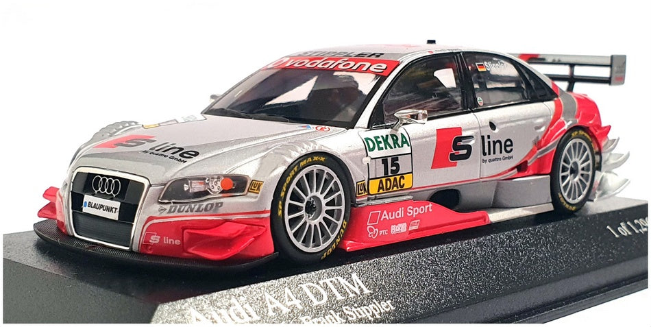 Minichamps 1/43 Scale 400 061515 - Audi A4 DTM 2006 - #5 F. Stippler