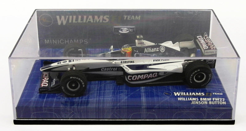 Minichamps 1/43 Scale 430 000010 - F1 Williams BMW FW22 J.Button