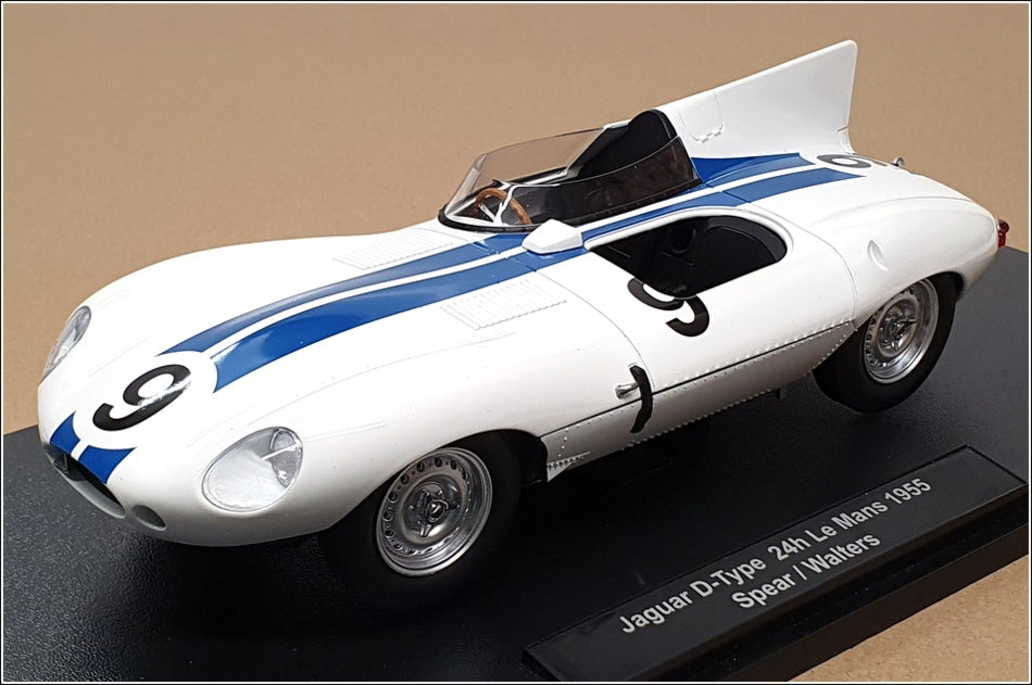 CMR 1/18 Scale CMR191 - Jaguar D-Type 24h Le Mans 1955 #9 Spear