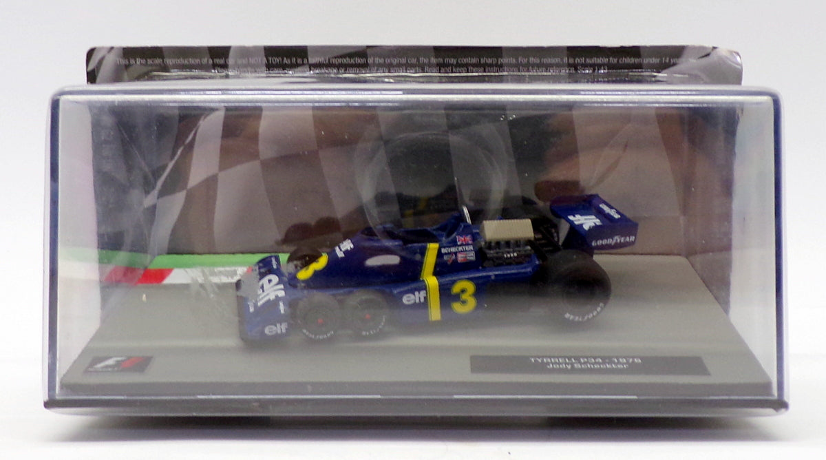 Altaya 1/43 Scale AL25220 - F1 Tyrrell P34 1976 - #3 Jody Sheckter