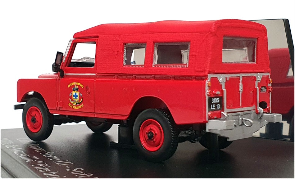 Universal Hobbies 1/43 Scale 1523 - Land Rover SIII "Ville De Marseille Fire