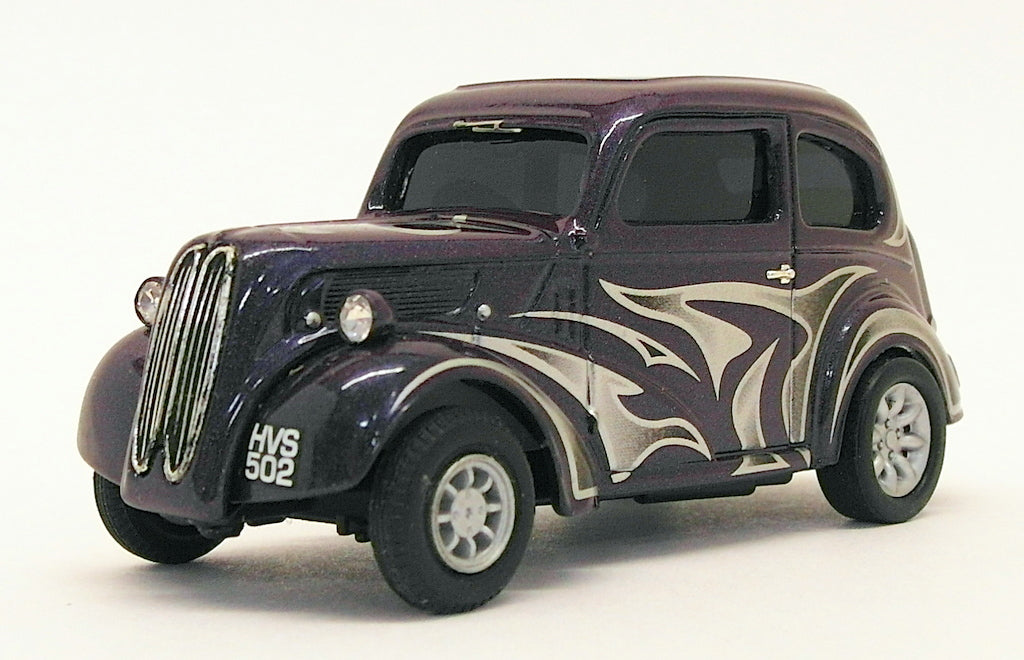 Vanguards Boy Racers 1/43 Scale VA07201 - Ford Popular Saloon - Met Purple