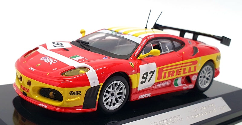 Burago 1/43 Scale Diecast #18-36303 - 2008 Ferrari F430 GTC #97 Race Car