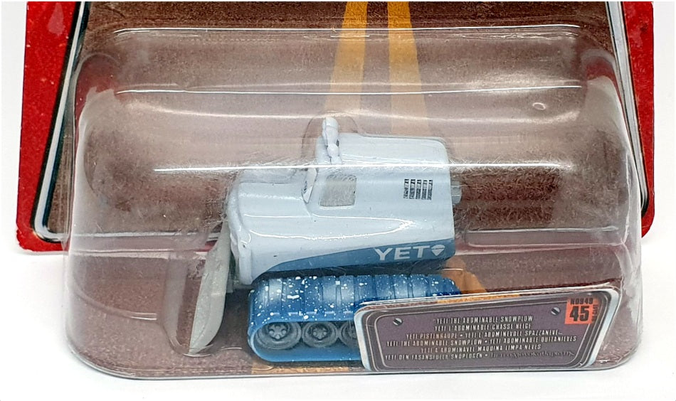 Mattel Disney Pixar Cars N0949 #45 - Yeti The Abominable Snowplow - Pale Blue