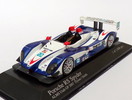 Minichamps 1/43 Scale 400 076620 - Porsche RS Spyder - ALMS Utah GP 2007