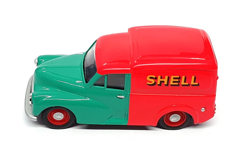 Corgi Golden Oldies 1/43 Scale 06501 - Morris 1000 Van Shell/BP - Red/Green